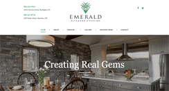 Desktop Screenshot of emeraldkitchens.ca